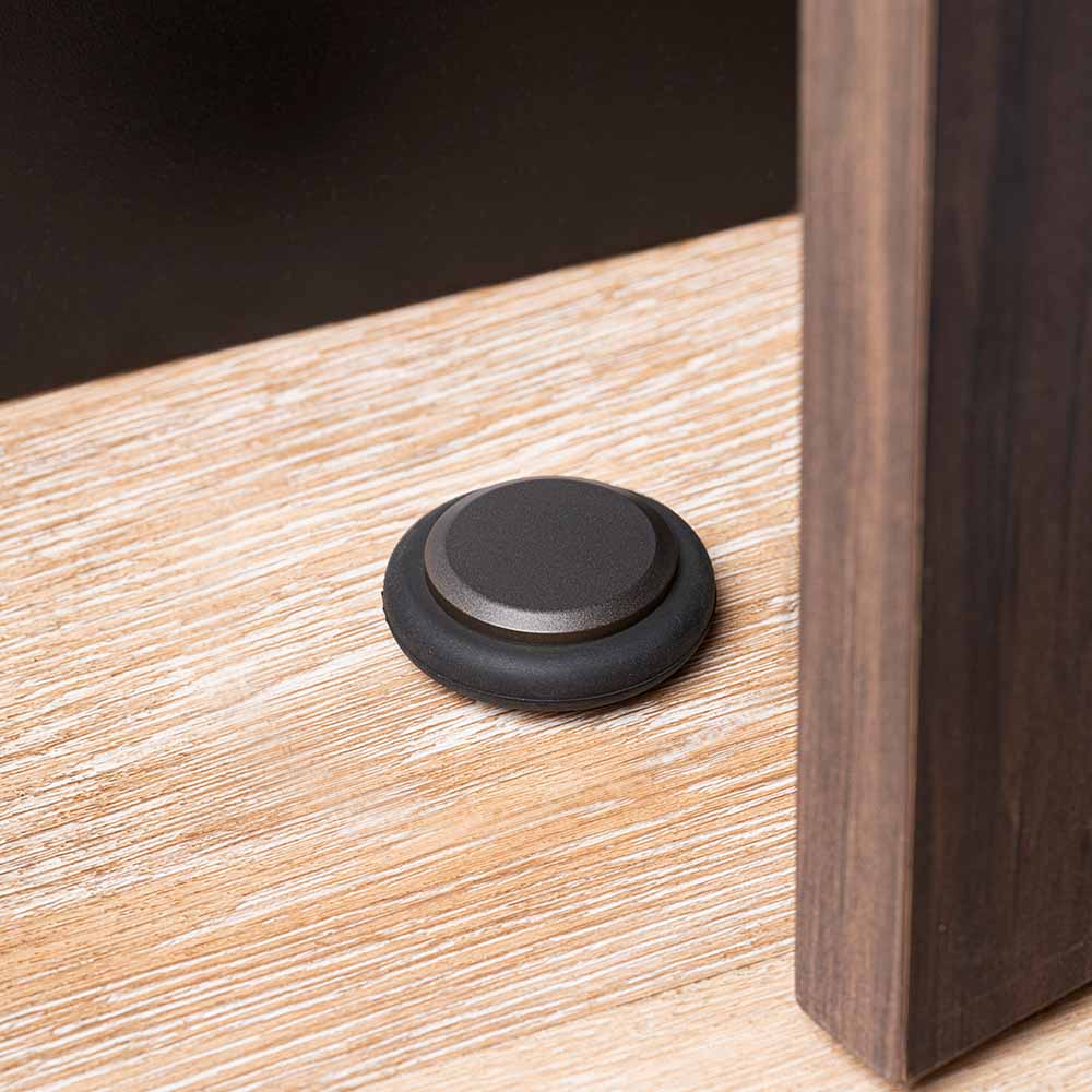 Deurstopper Low - Mat Zwart