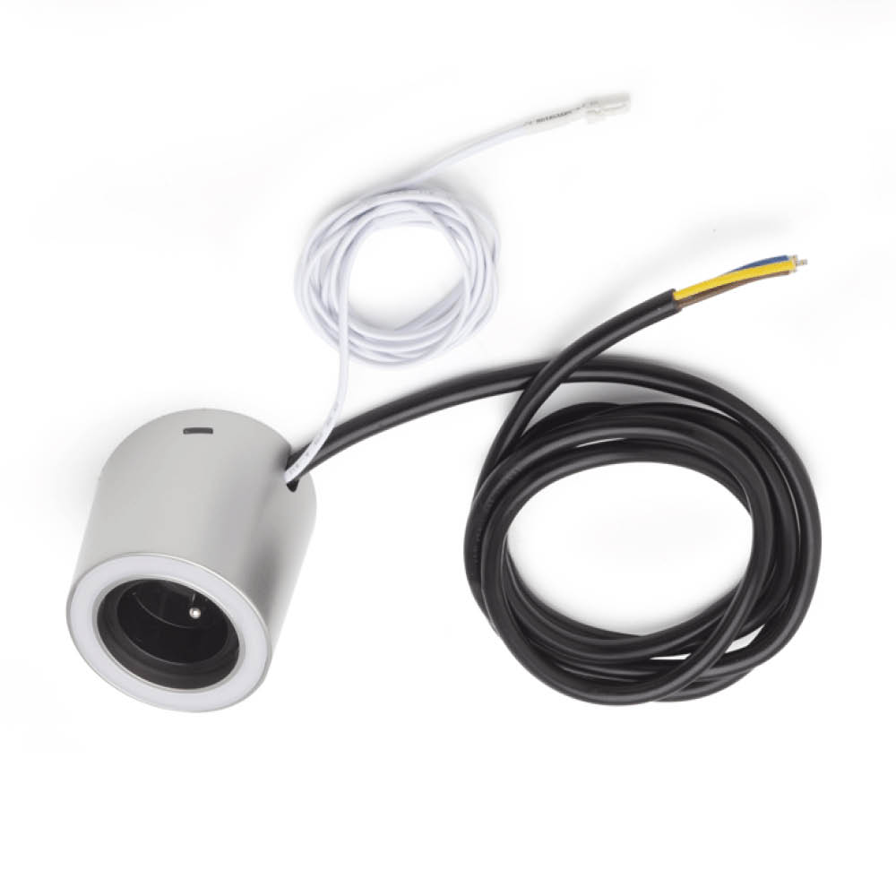 LED-Spot Unika - Stopcontact - RVS Look