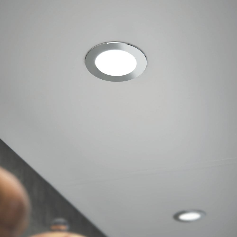 LED-Spot Atom - RVS look
