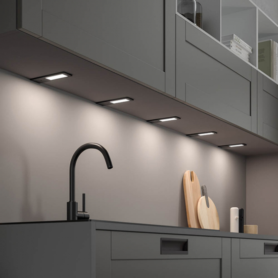 LED-Spot Vega - Mat Zwart