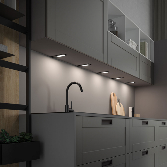 LED-Spot Vega - RVS look