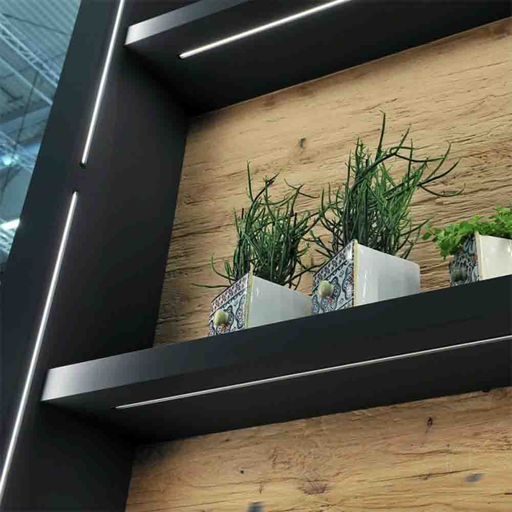 LED-Profiel 8112 - 2000mm - Zwart