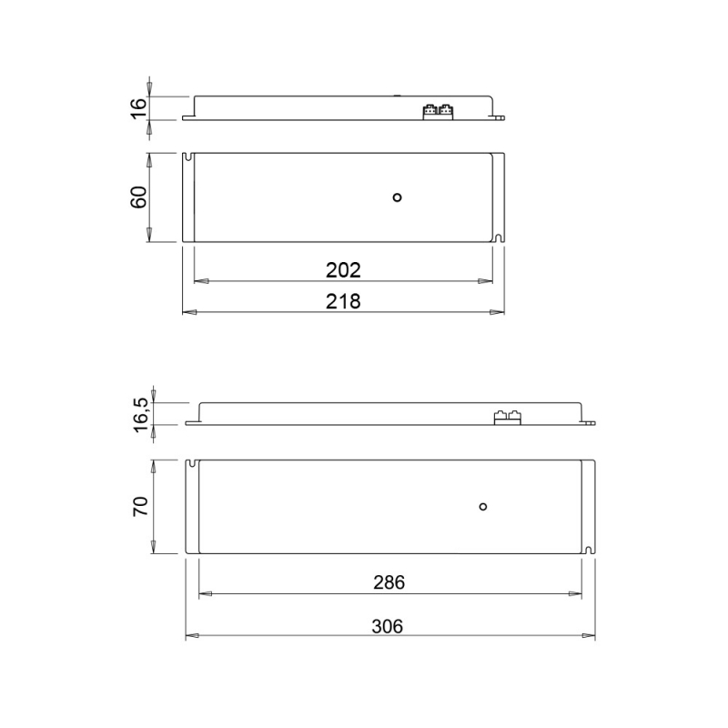Aandrijvingen X-Driver aan - 24V/60W