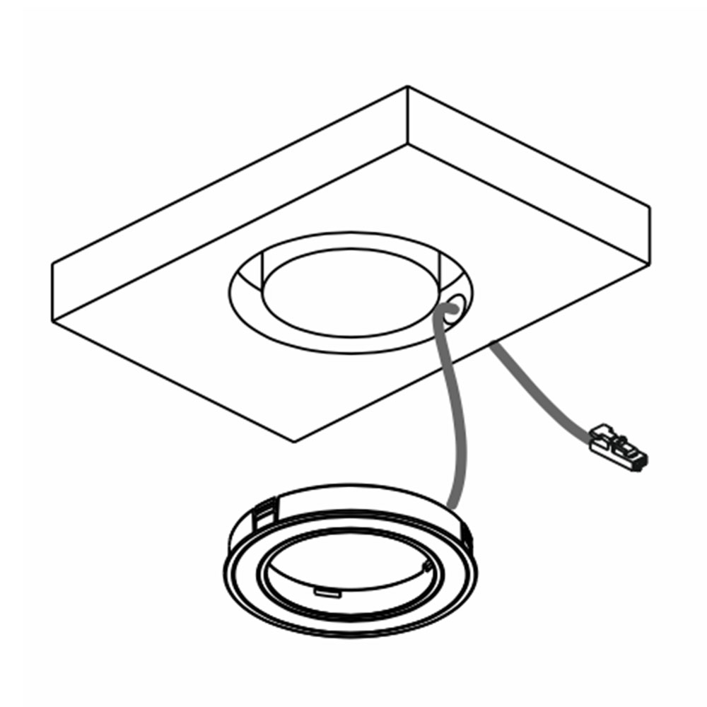 LED-Spot Holl DM - RVS-look