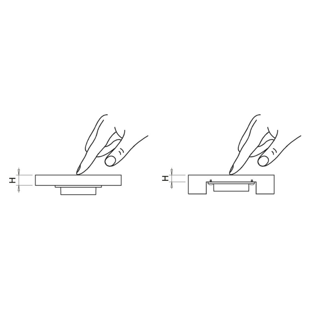 Dimmer Capsens FW - 12/24V - Zwart