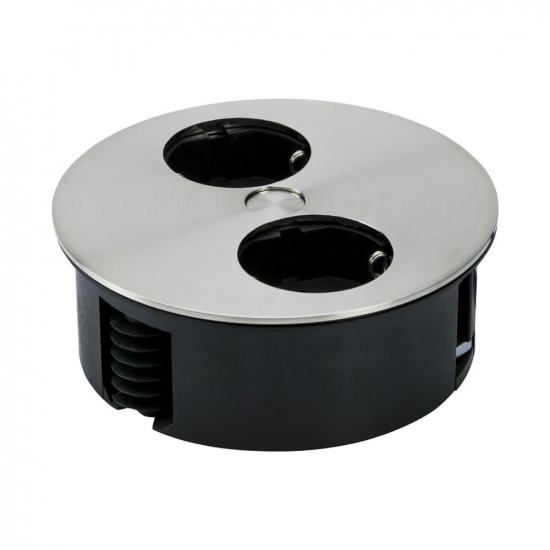 Stopcontact Twist - RVS