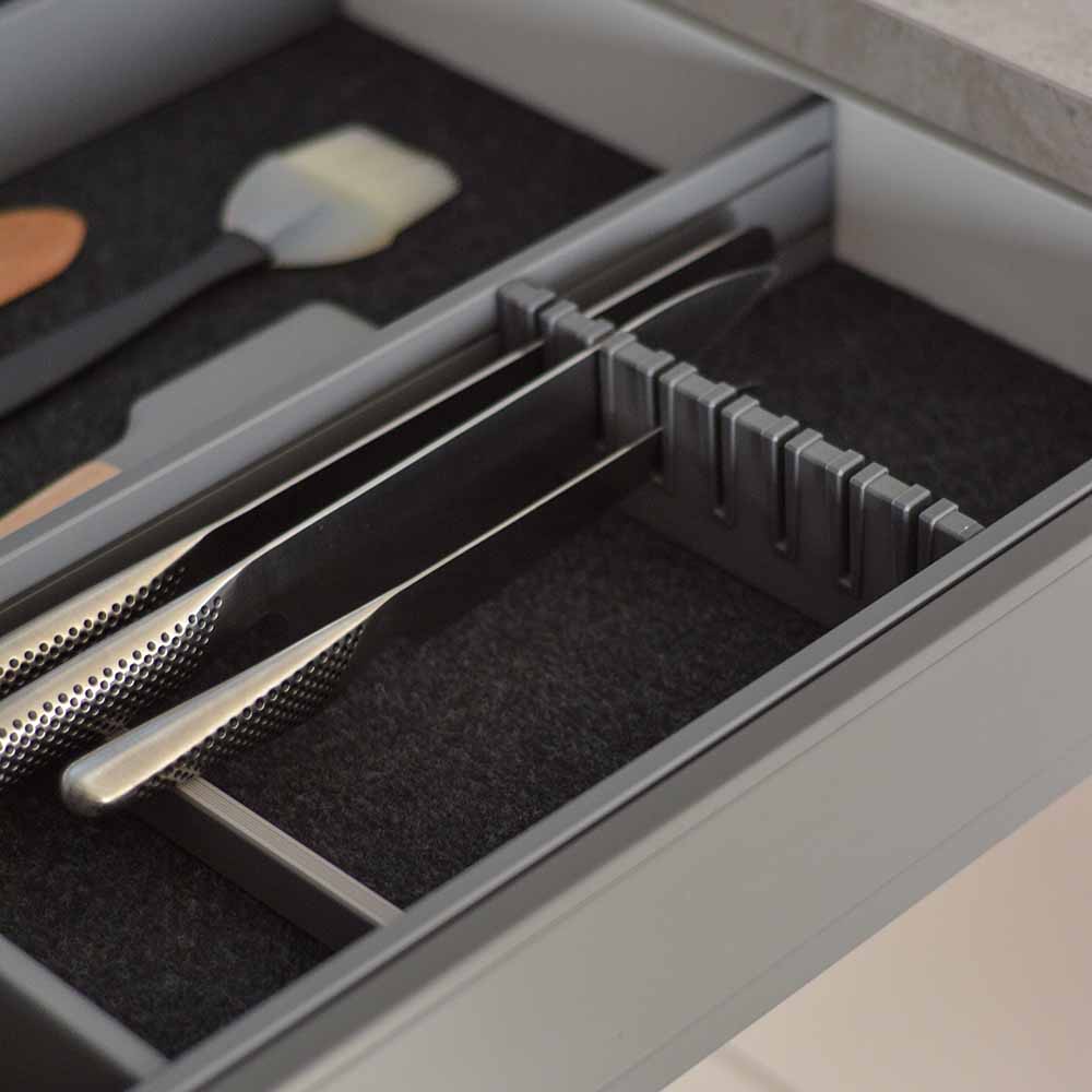 Messen Organizer Flex Basic - Donkergrijs