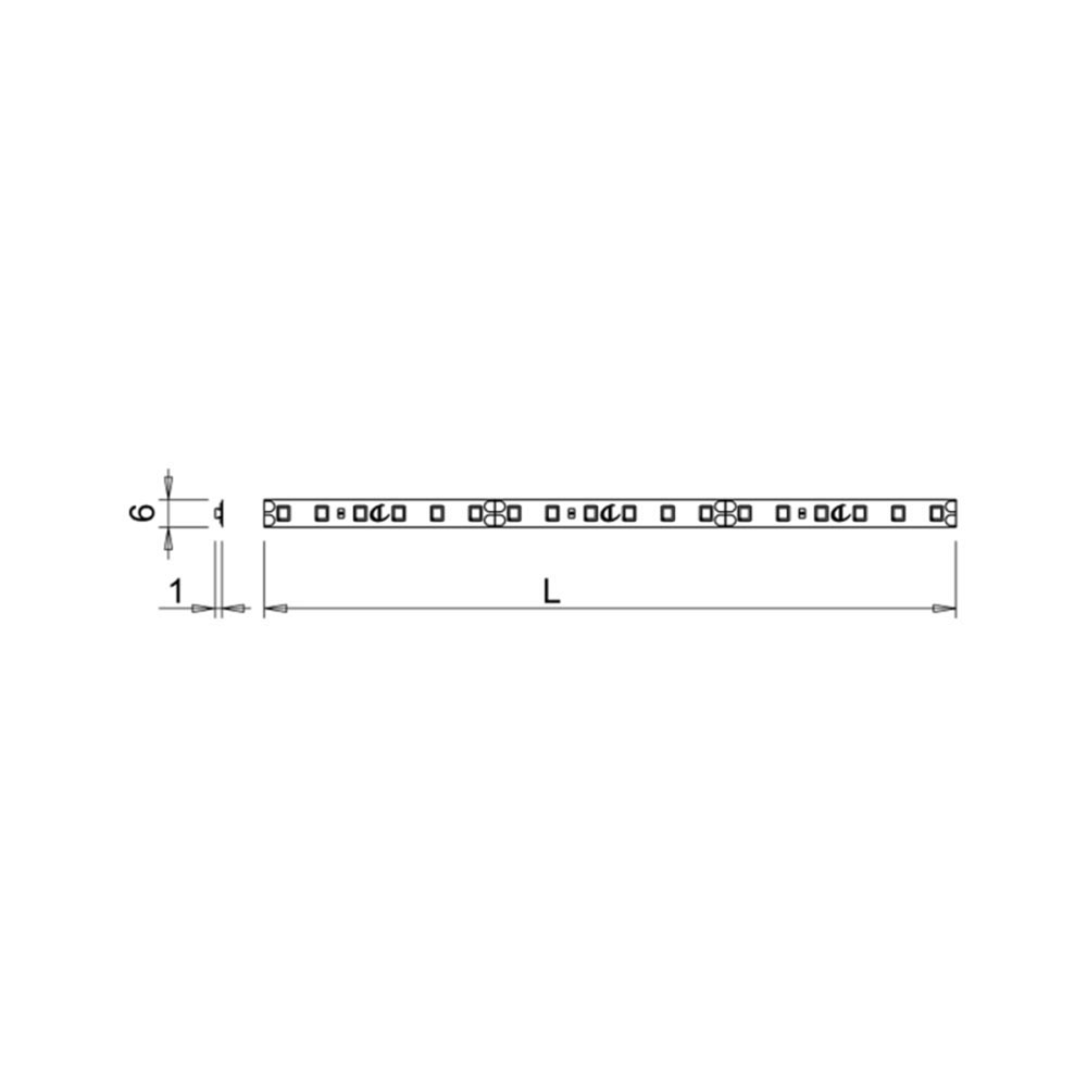 LED-Strip Flexy HE6 PW PRO - Met 3M-Tape