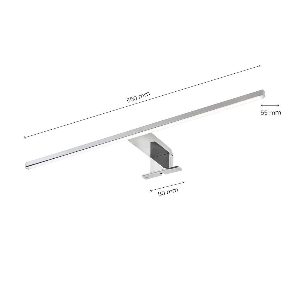 LED-Armatuur Jot - Chroom