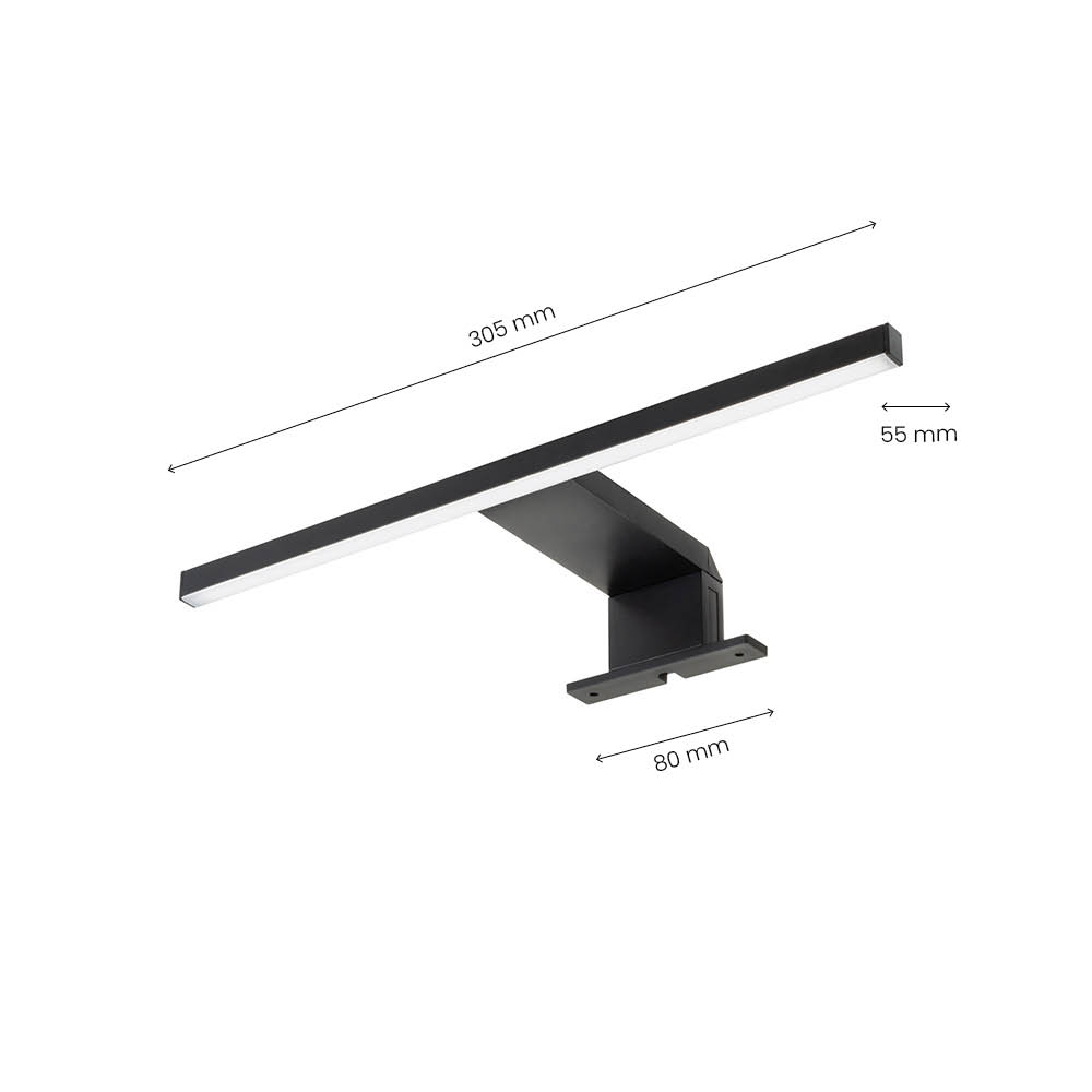 LED-Armatuur Jot - Zwart