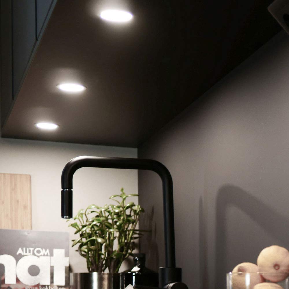 LED-Spot Stella Flat - 24 - Zwart