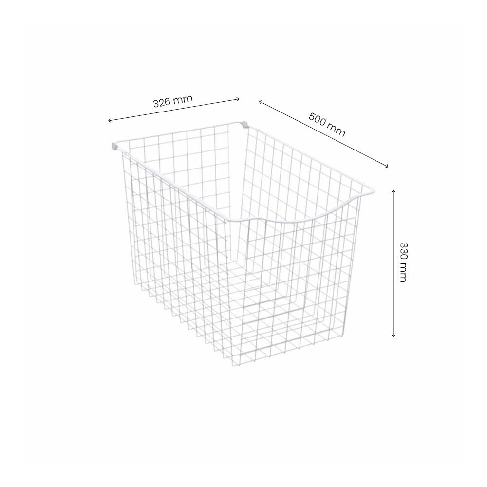 Draadmand 330 - Wit