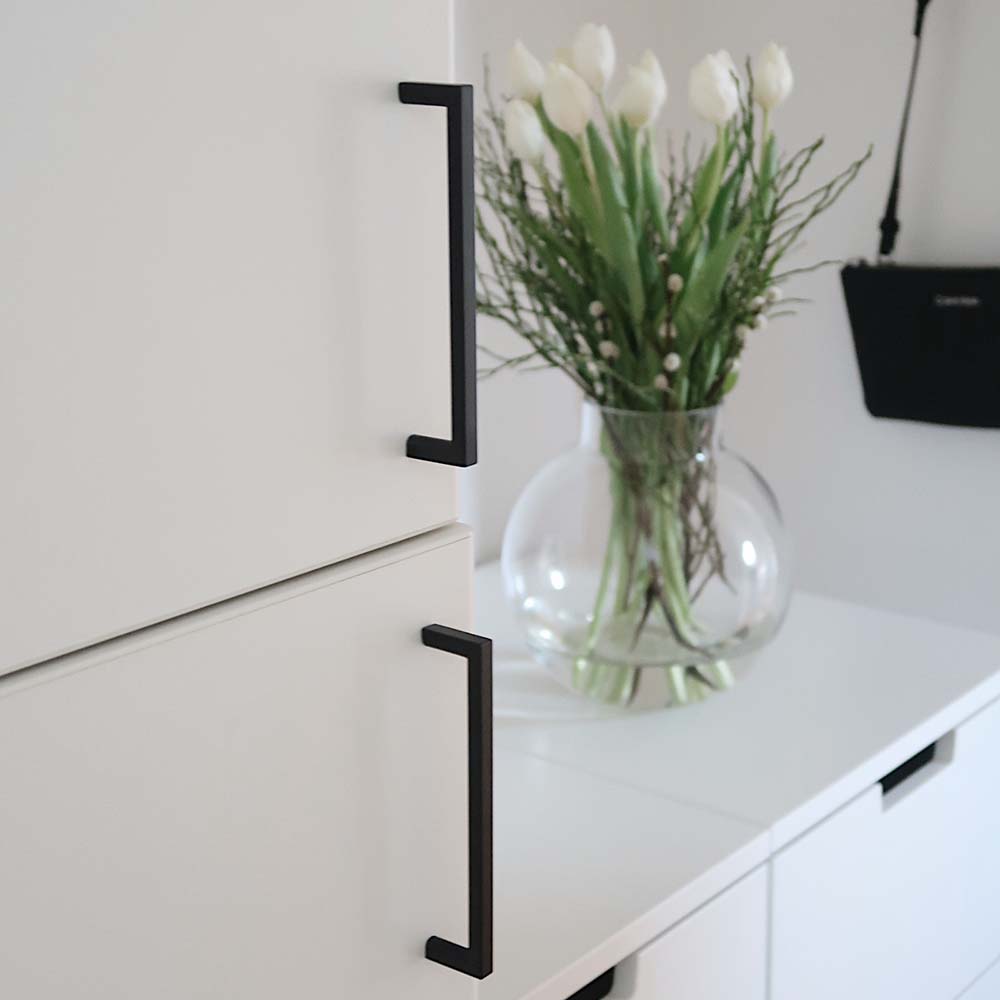 Handgreep Soft - Mat Zwart