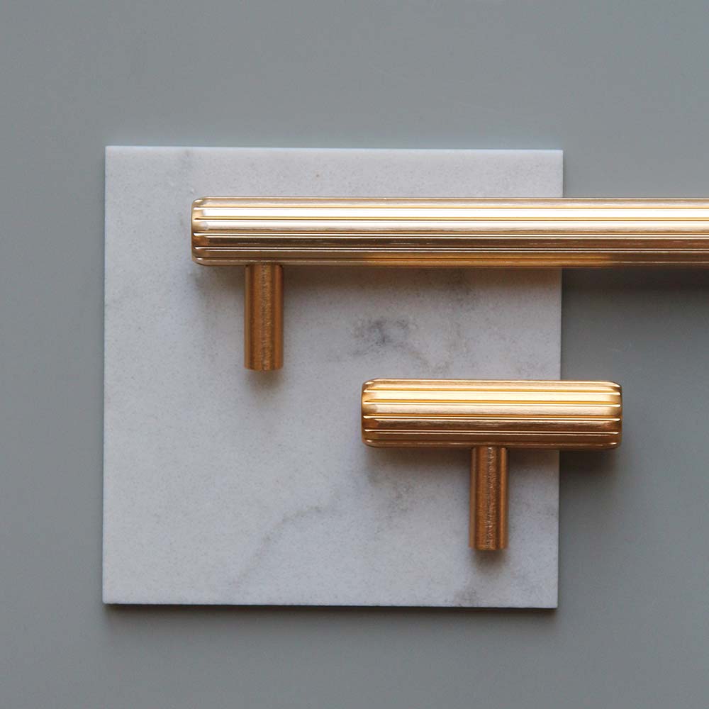 Brass handles