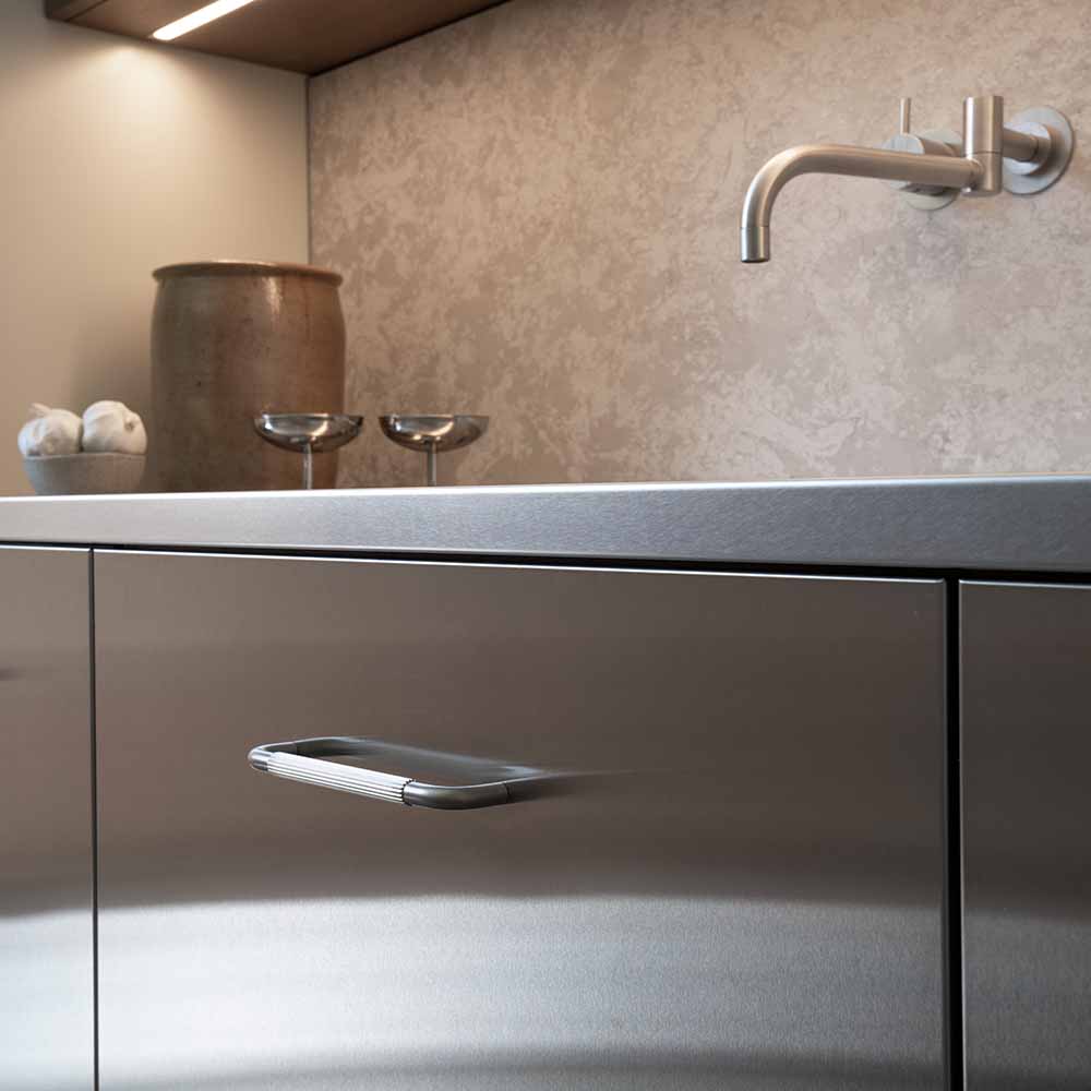 Handgreep Helix Stripe - RVS Afwerking