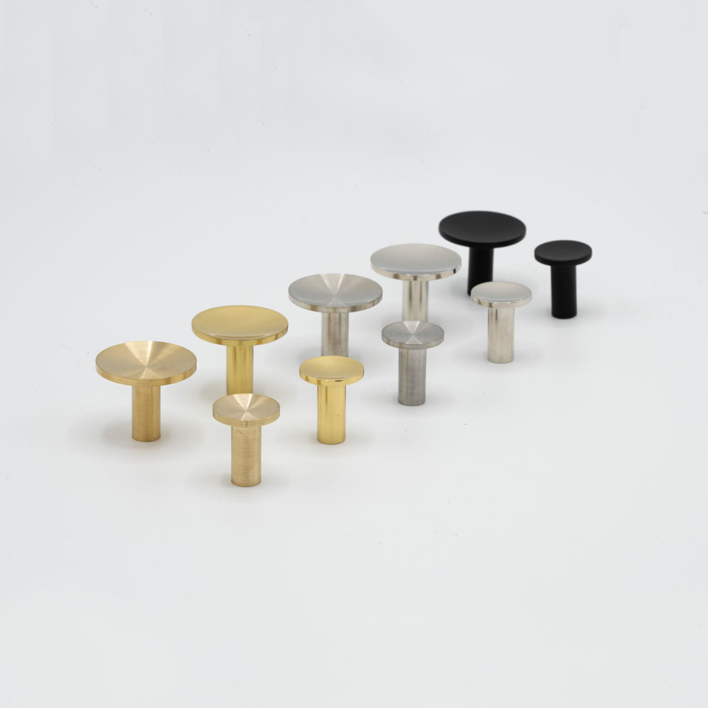 Knop Sture - Mat Zwart