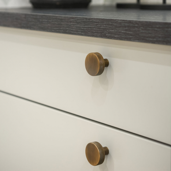 Knop Flat - RVS Afwerking