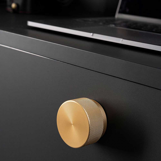 Knop Graf Big - Zwart