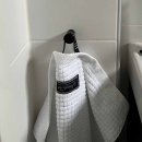 Haak Round - Geborsteld Zwart