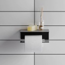 Toiletrolhouder Hold - Zwart