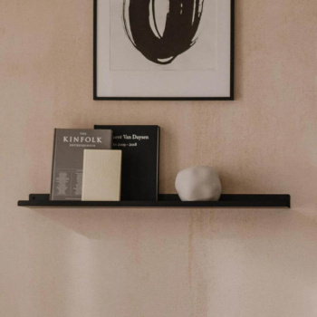 Wandplank Hold - Zwart