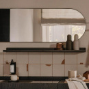 Wandplank Hold - Zwart