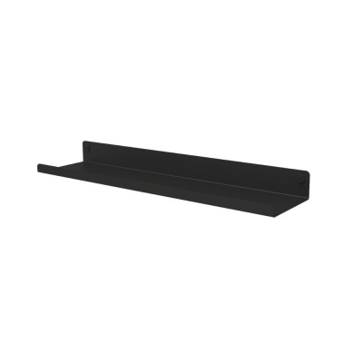 Wandplank Hold - 600mm - Zwart in de groep Badkamer Accessoires / Toon alle badkamer accessoires / Doucherek bij Beslag Online (10084-BO)
