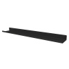 Wandplank Hold - 970mm - Zwart