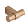 Knop T Nobb - Geborsteld Messing