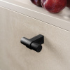 Knop T Nobb - Geborsteld Messing