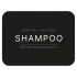 Zelfklevend Etiket - Shampoo - Matzwart