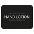 Zelfklevend Etiket - Hand Lotion - Matzwart