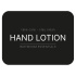 Zelfklevend Etiket - Hand Lotion - Matzwart Zelfklevend Etiket - Hand Lotion - Matzwart