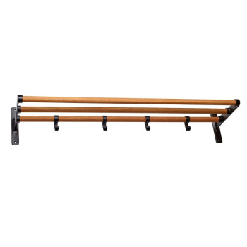 Hoedenplank Elegant - Eiken/Zwart