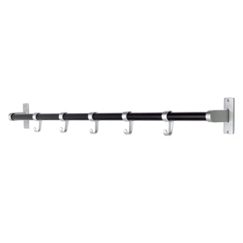 Wandhanger Elegant - 1000mm - Zwart/Aluminium
