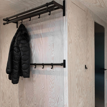Wandhanger Elegant - 1000mm - Zwart