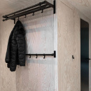 Hoedenplank Elegant Plus - 1000mm - Zwart