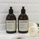 Zelfklevend Etiket Premium - Hand Wash - Beige