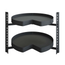 Hoekcarrousel Recorner Maxx Planero ¾ 760 Ø - Lavagrijs