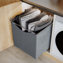 Textielmand Hoog - Donkergrijs