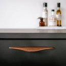 Handgreep Manta - 160mm - Walnoot