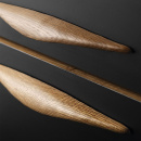 Handgreep Manta - 160mm - Walnoot