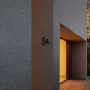 Huisletter Contemporary - B - Zwart