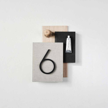 Huisnummer Contemporary - 9 - Zwart