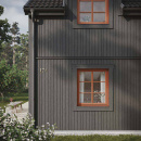 Huisnummer Century - Messing