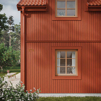 Huisnummer Century - Messing