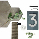 Huisnummer Home - Roestvrij Staal