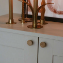 Knop Rut - Onbehandeld Eiken