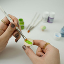 Knop Rut - Onbehandeld Eiken