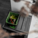 Inbouw Afvalemmer - Select Base Eco - Donkergrijs